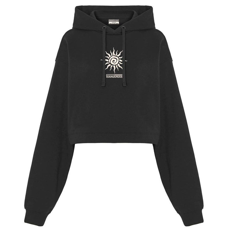 Sudadera Cropped De Locos | Icono Canario – Our Style Canarias - ourstyle.es