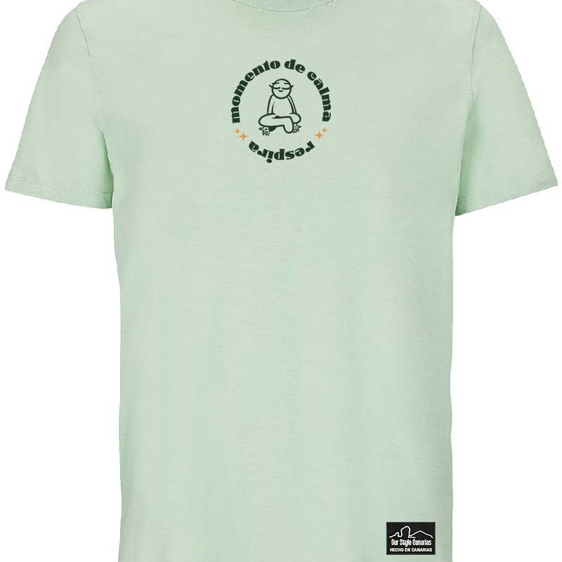 175-Camiseta Orgánica "Momento de Calma"