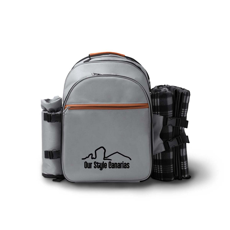 Mochila picnic Garden Gris - ourstyle.es