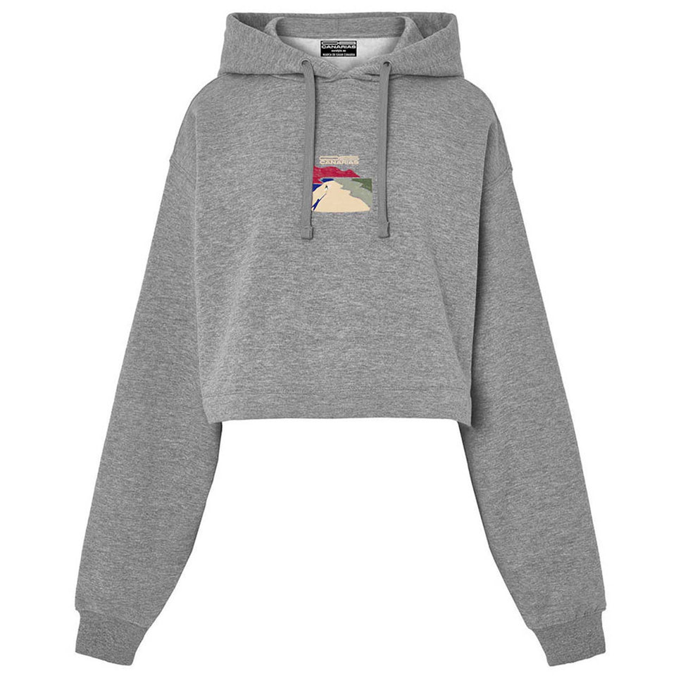 Sudadera Surfera Cropped | Estilo & Mar – Our Style Canarias - ourstyle.es