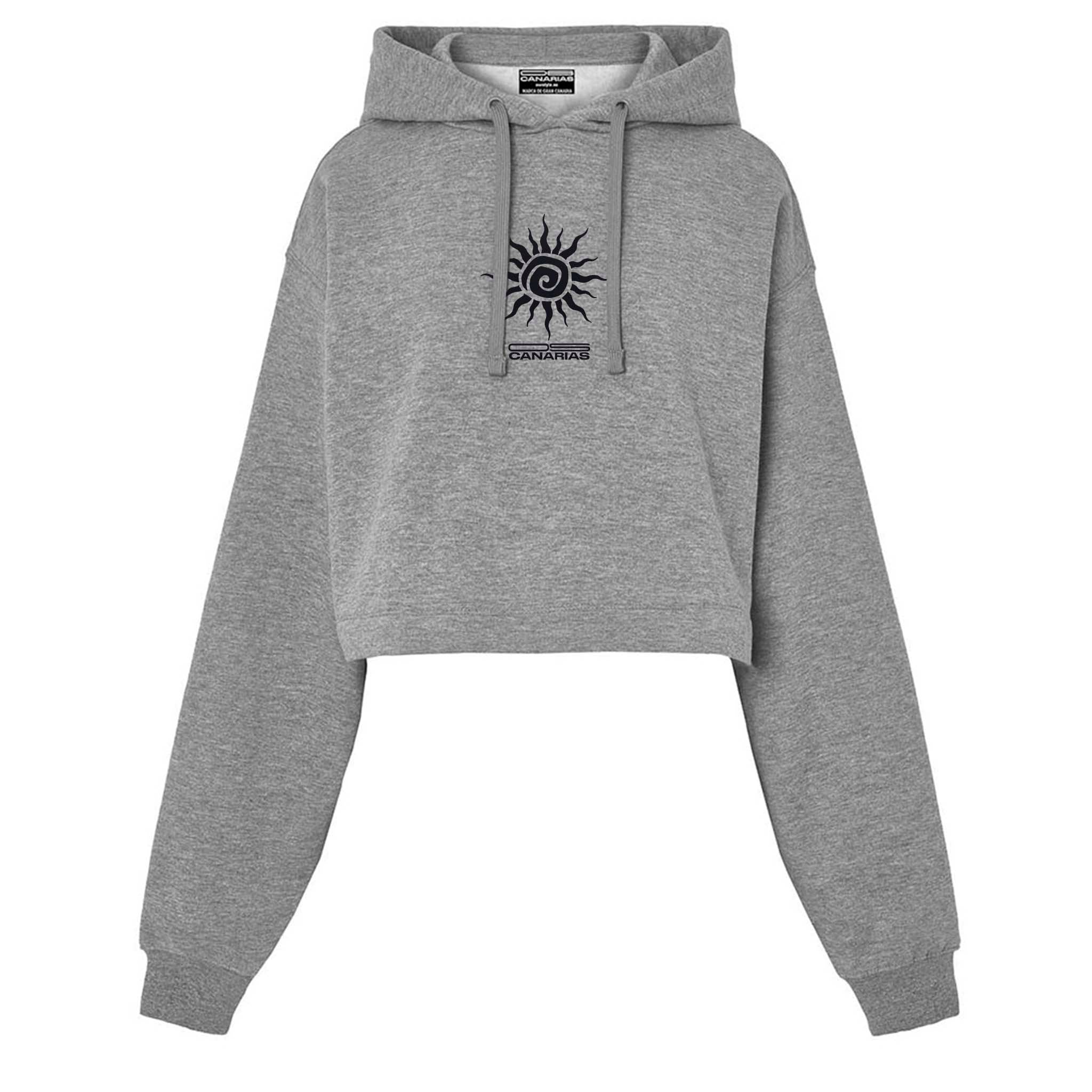 Sudadera Cropped De Locos | Icono Canario – Our Style Canarias