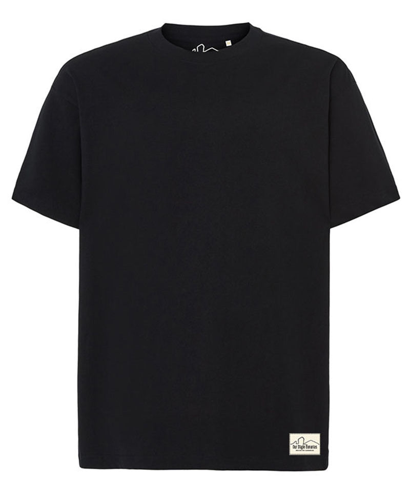 Camiseta Oversize Minimal Negra 240G | Our Style Canarias
