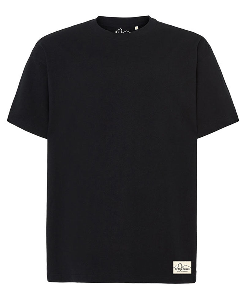 Camiseta Oversize Minimal Negra 240G | Our Style Canarias - ourstyle.es
