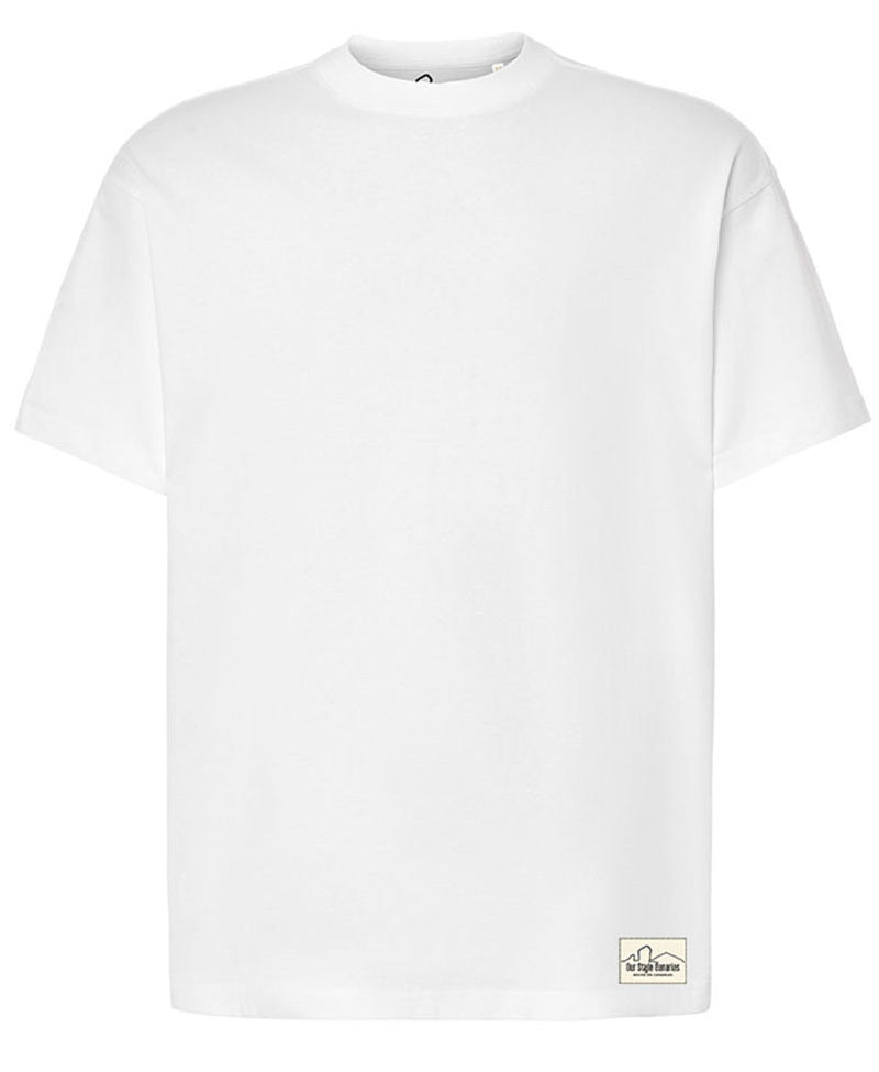 Camiseta Oversize Minimal Blanca 240G | Our Style Canarias
