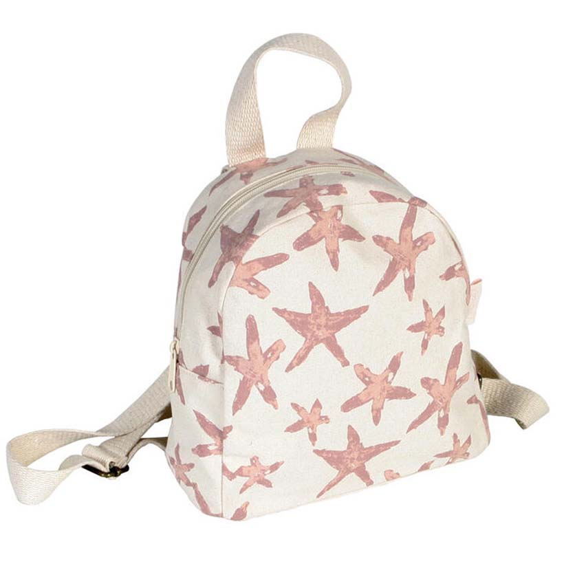 Pack verano Maluca estrella de mar rosa – Bolso + mochila + neceser - ourstyle.es