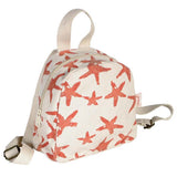Mochila pequeña estrella de mar salmón Maluca 19x10x21 cm – Mochila ligera - ourstyle.es