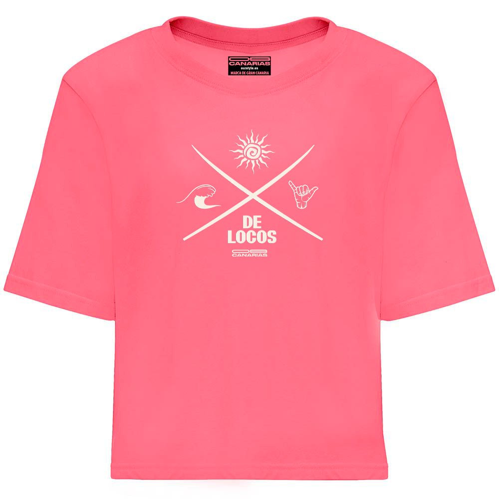 Modelo "De Locos Mar" camiseta ancha y corta - ourstyle.es