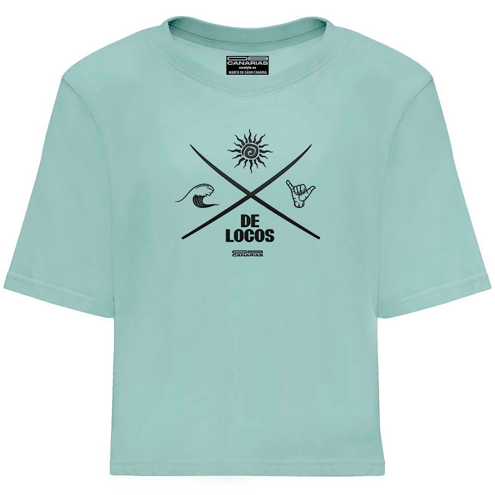 Modelo "De Locos Mar" camiseta ancha y corta - ourstyle.es