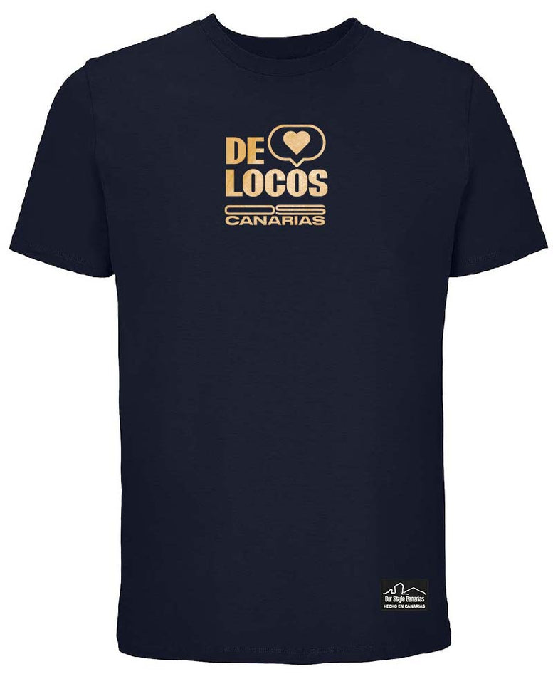 175-Camiseta Orgánica "De Locos Colega" - ourstyle.es