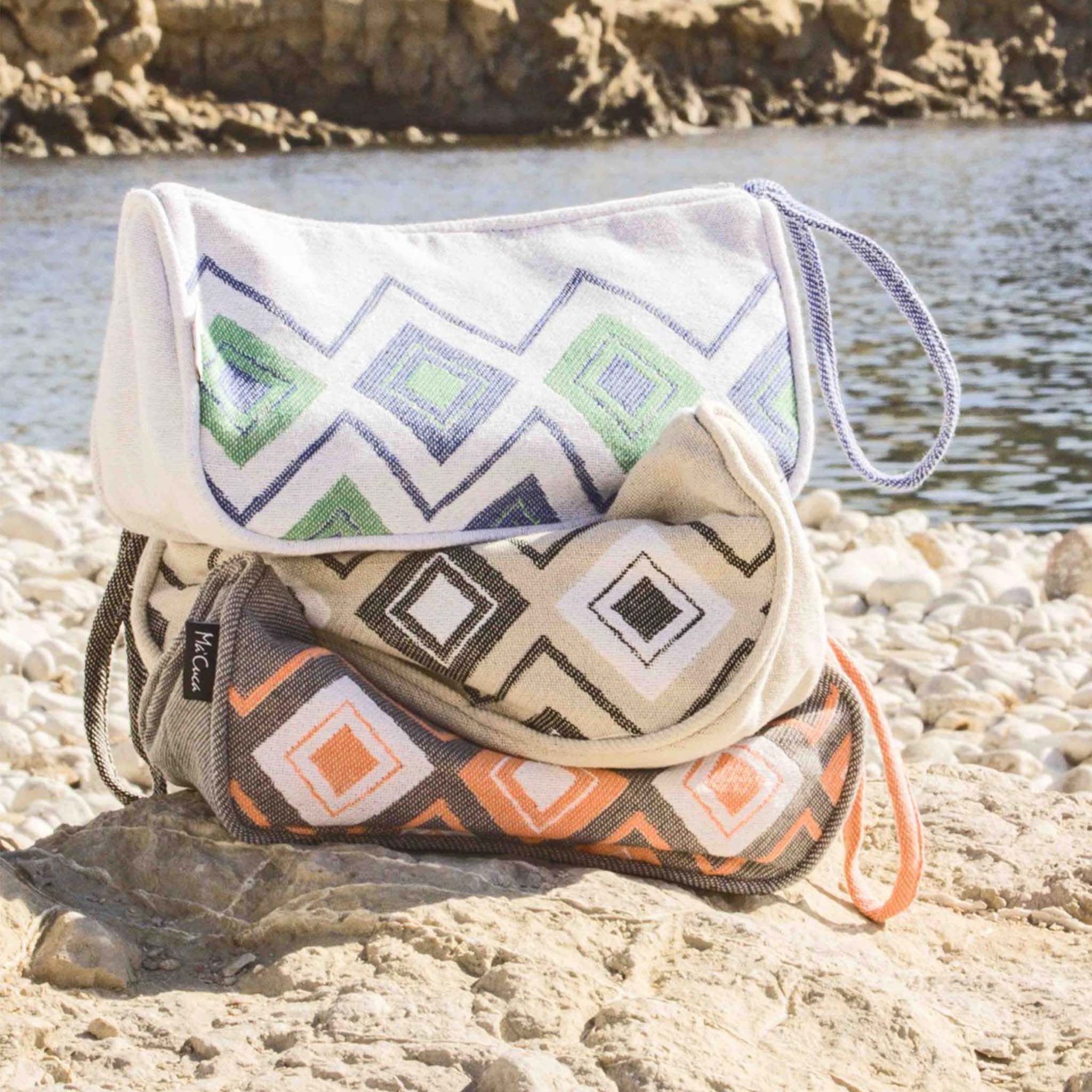 Neceser Tahití de Fouta Algodón 100% – Our Style Canarias - ourstyle.es