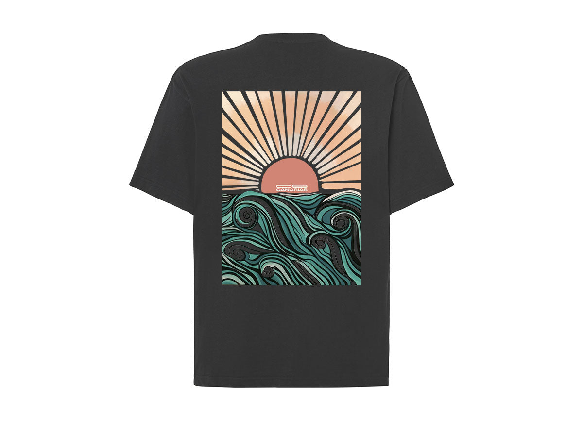 Camiseta Oversize Atardecer