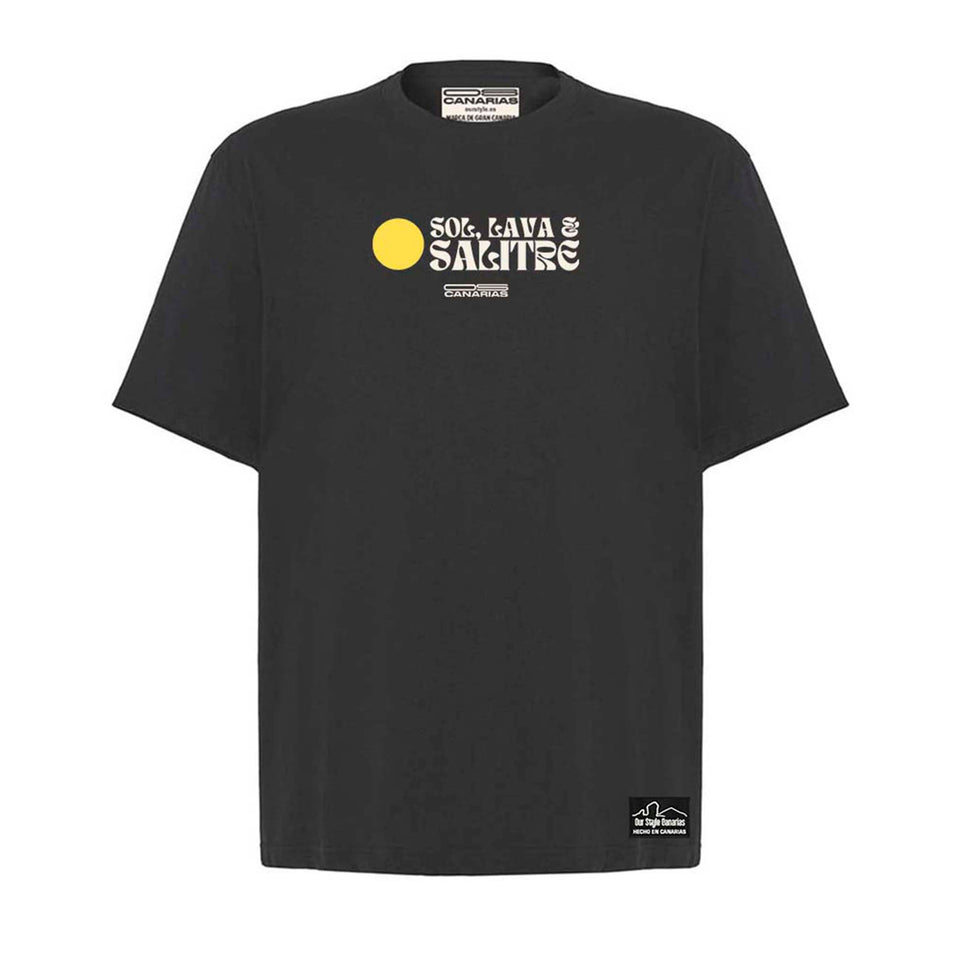 Camiseta Oversize "Sol, Salitre y Lava" - Nuestra Esencia Canaria - ourstyle.es