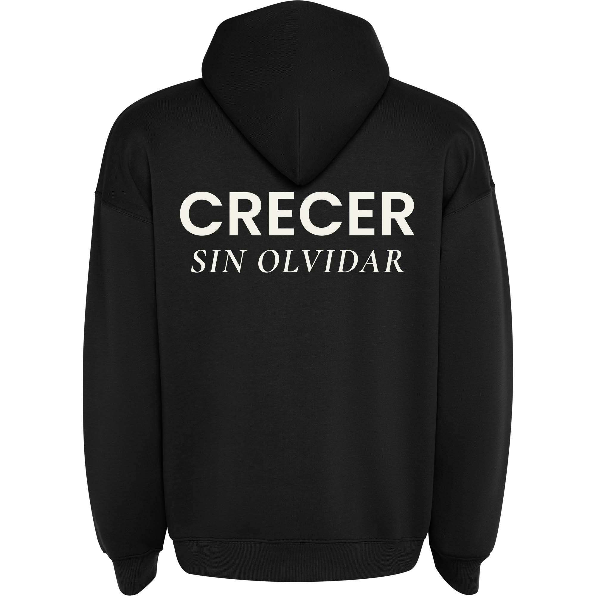 Sudadera Oversize "Crecer sin Olvidar" - Esencia Canaria - ourstyle.es