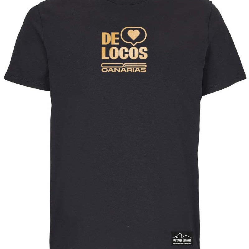 175-Camiseta Orgánica "De Locos Colega"