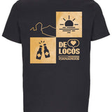 175-Camiseta Orgánica "De Locos Colega"