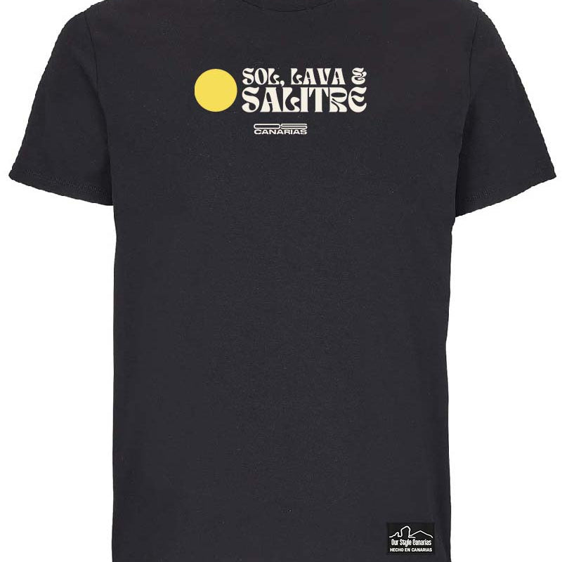 175 - Camiseta Orgánica "Sol, Salitre y Lava"