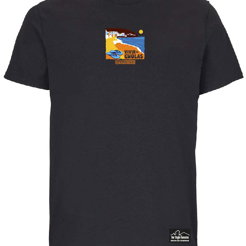 175 - Camiseta Orgánica "Vivir en Cholas"