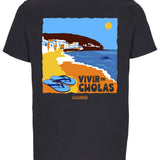175 - Camiseta Orgánica "Vivir en Cholas"