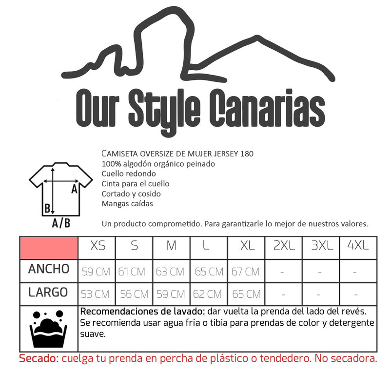 Guía de tallas - Camiseta Mujer Off White – De Locos Colega | Our Style Canarias
