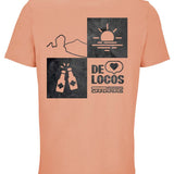 175-Camiseta Orgánica "De Locos Colega"