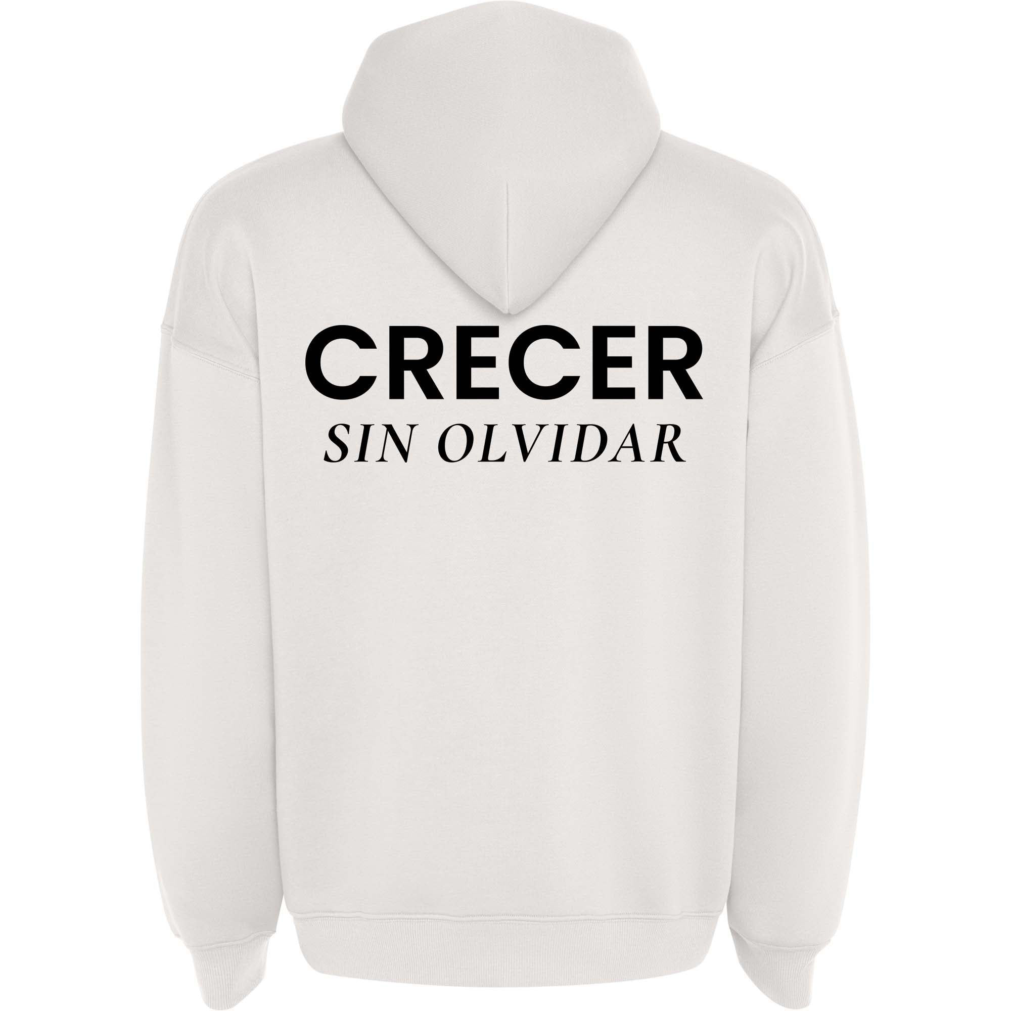 Sudadera Oversize "Crecer sin Olvidar" - Esencia Canaria - ourstyle.es