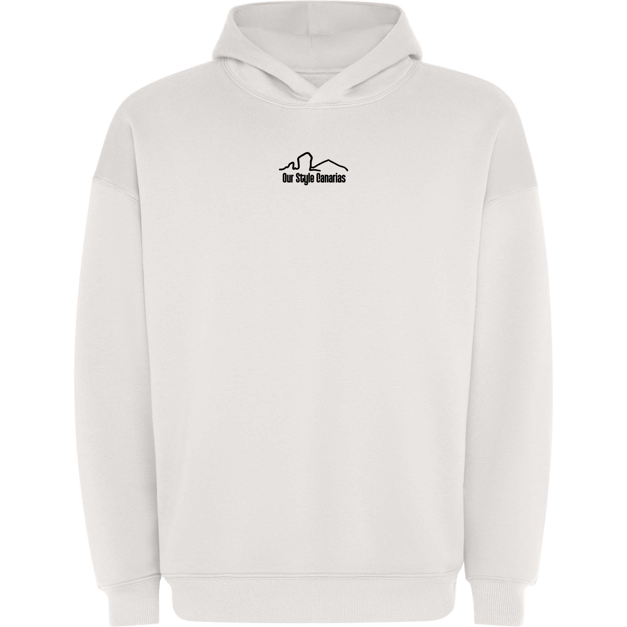 Sudadera Oversize "Crecer sin Olvidar" - Esencia Canaria - ourstyle.es