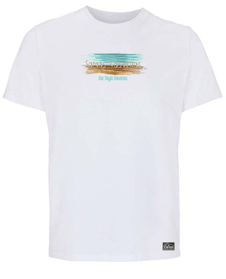 Camiseta Regular Blanca “Somos Costeros” | Our Style Canarias - ourstyle.es