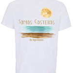 Camiseta Regular Blanca “Somos Costeros” | Our Style Canarias - ourstyle.es
