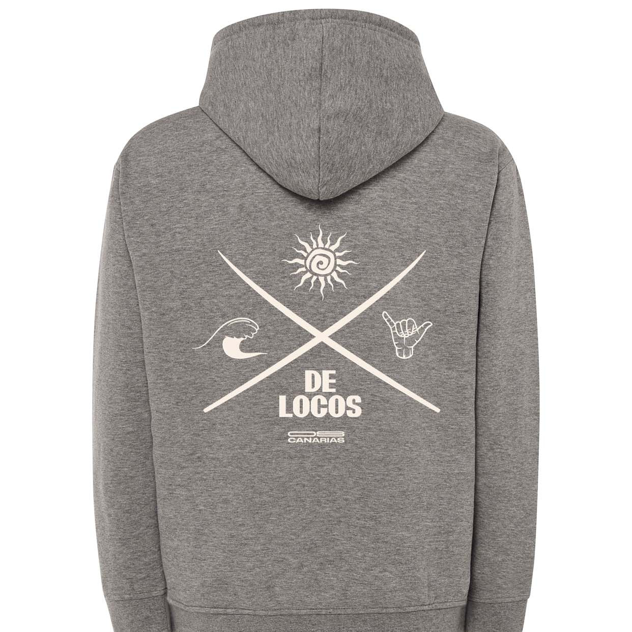 Sudadera con capucha De locos