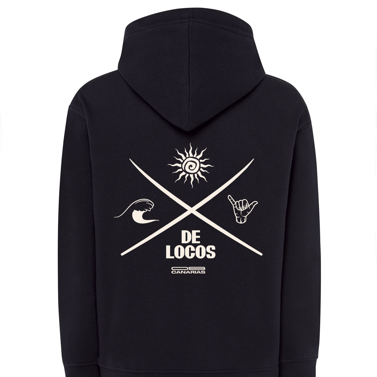 Sudadera con capucha De locos