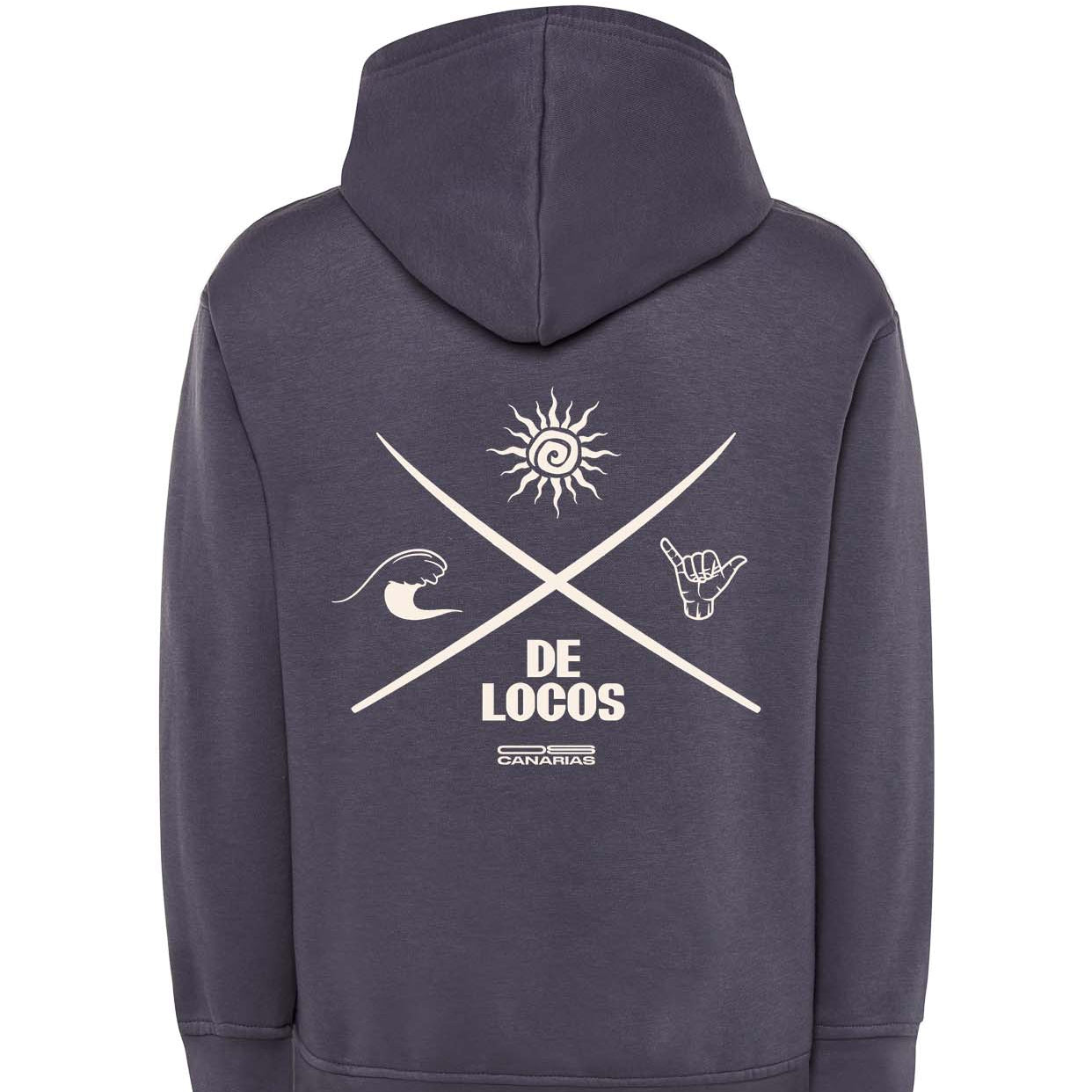 Sudadera con capucha De locos